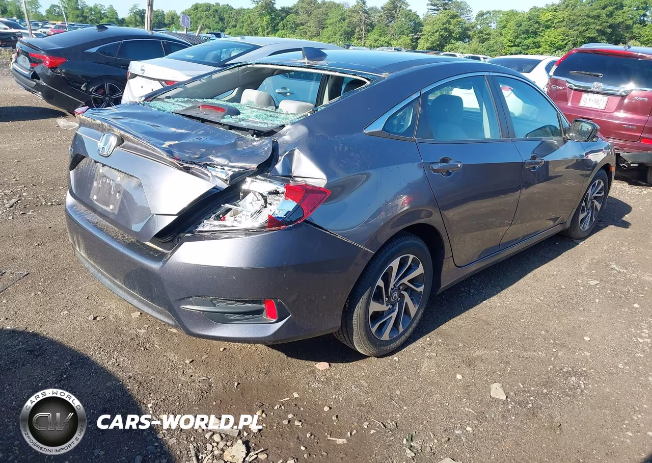 2017 Honda Civic Ex VIN:19XFC2F77HE205030 - 4