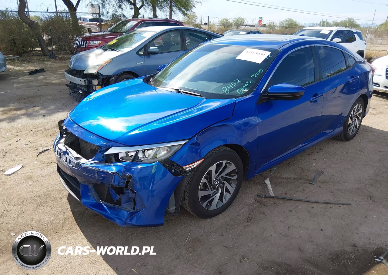2018 Honda Civic Ex VIN:2HGFC2F73JH552737 - 2