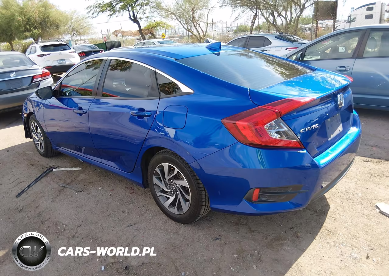 2018 Honda Civic Ex VIN:2HGFC2F73JH552737 - 3