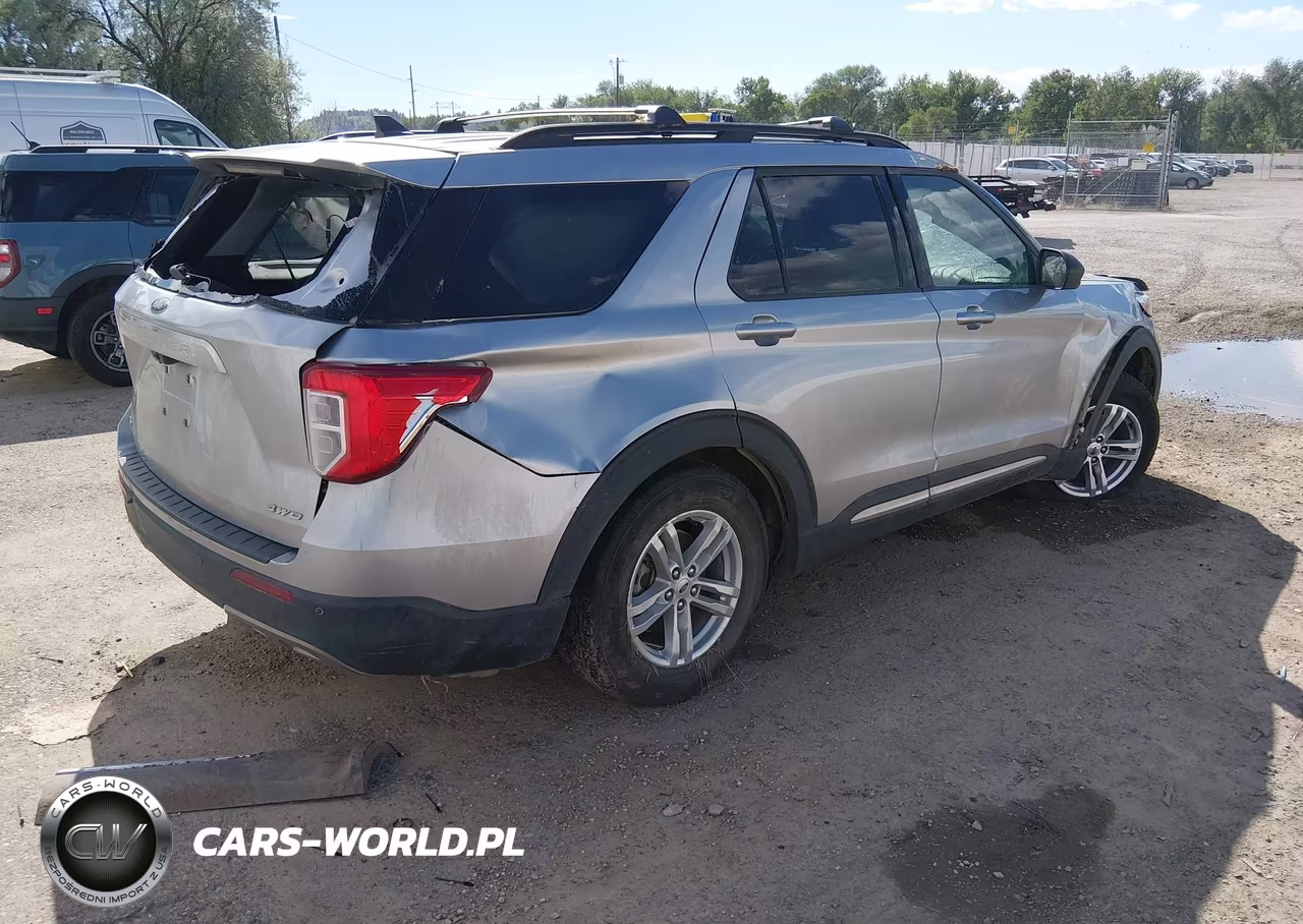 2021 Ford Explorer Xlt VIN:1FMSK8DH7MGB77087 - 4