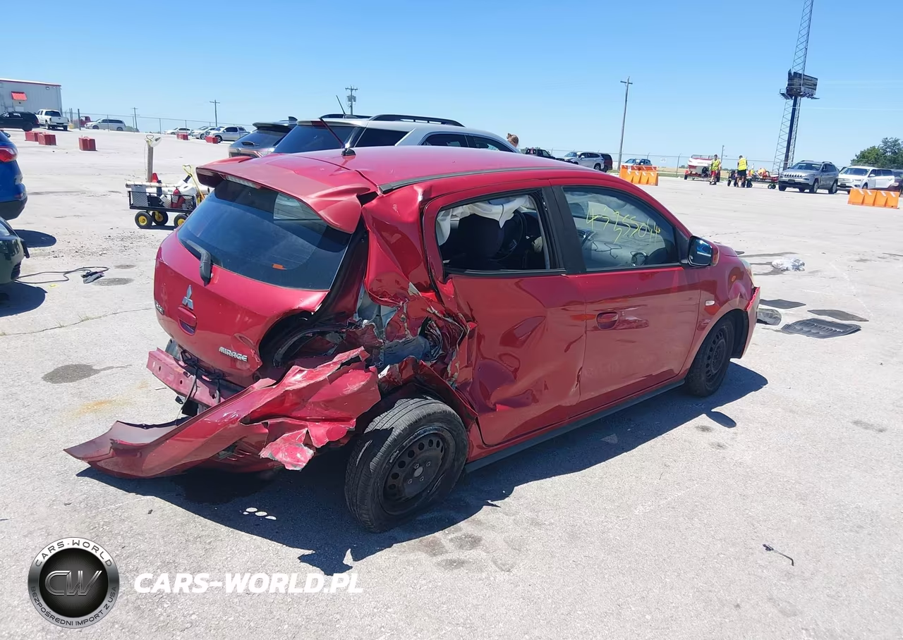 2017 Mitsubishi Mirage Es VIN:ML32A3HJXHH020969 - 4