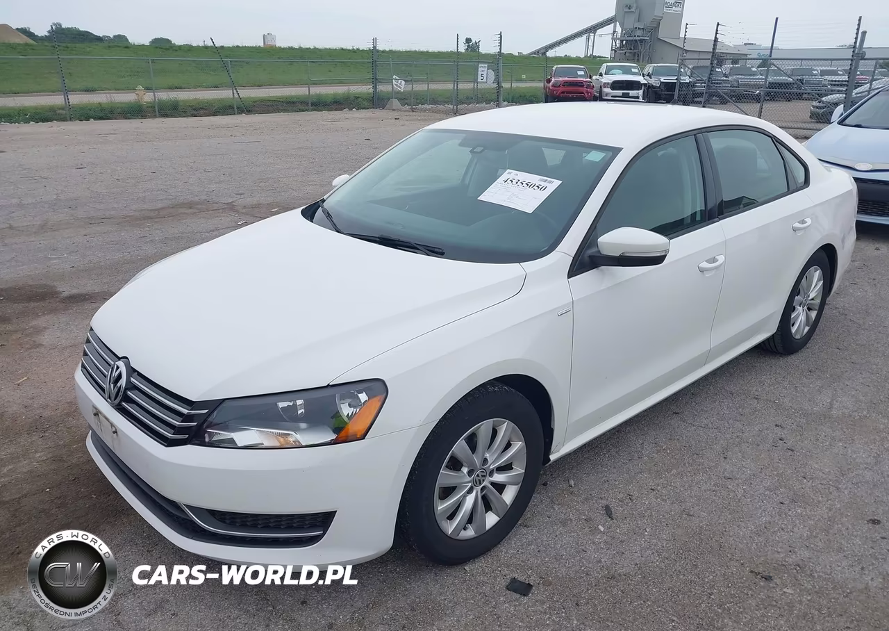 2015 Volkswagen Passat 1.8T Wolfsburg Edition VIN:1VWAT7A36FC047860 - 2