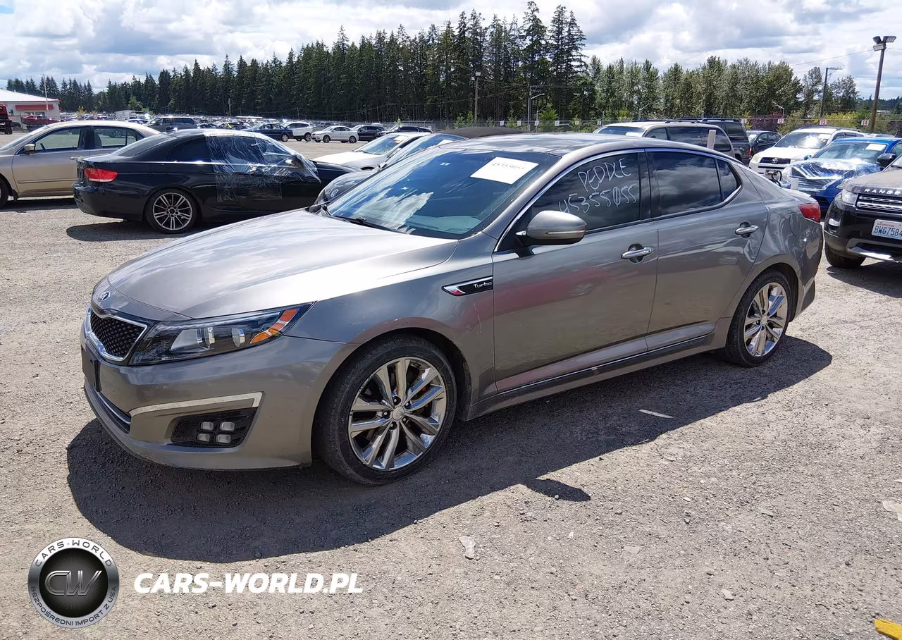2015 Kia Optima Sxl Turbo VIN:5XXGR4A67FG452713 - 2