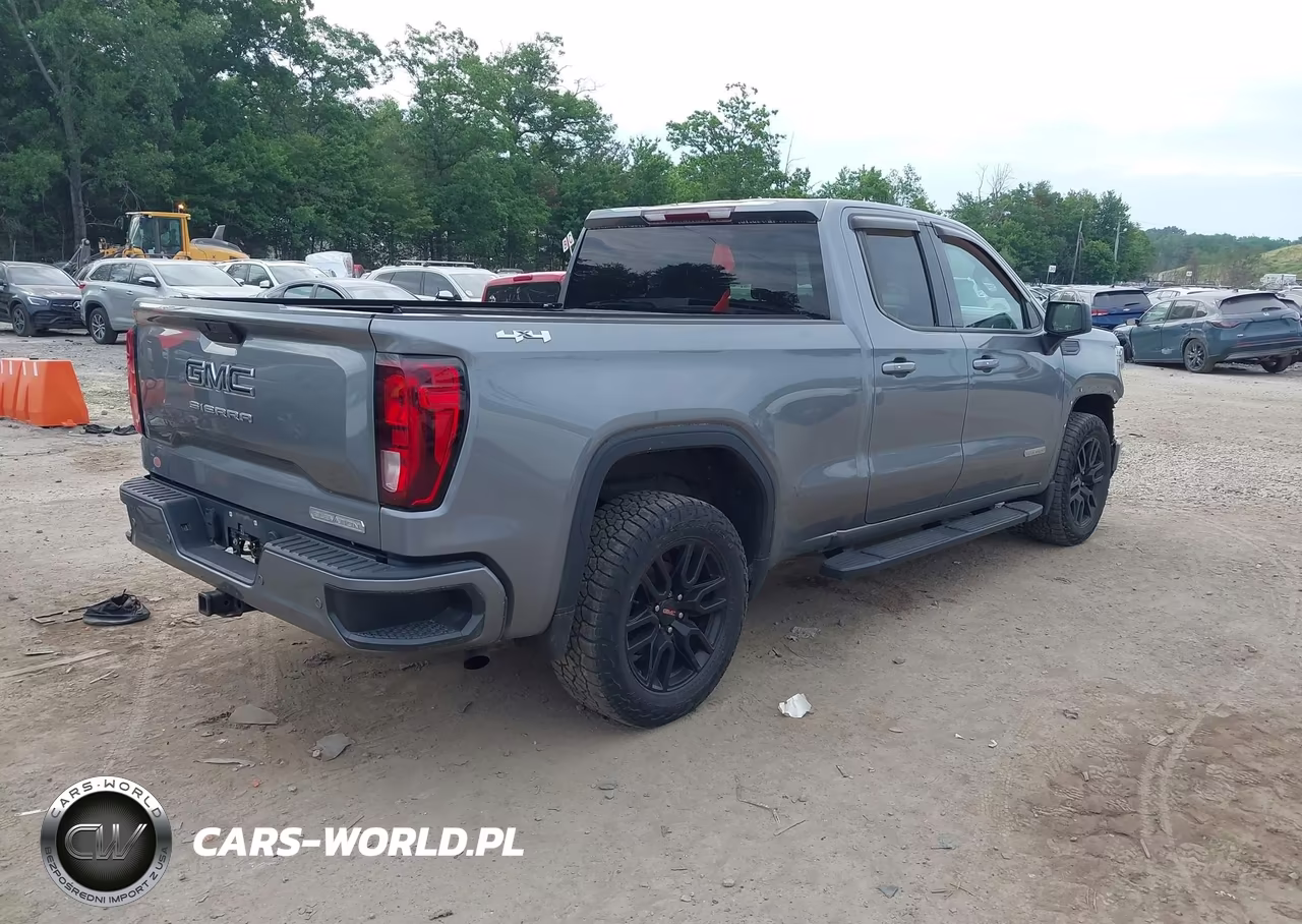 2021 GMC Sierra 1500 4Wd Standard Box Elevation VIN:1GTR9CEK9MZ156984 - 4