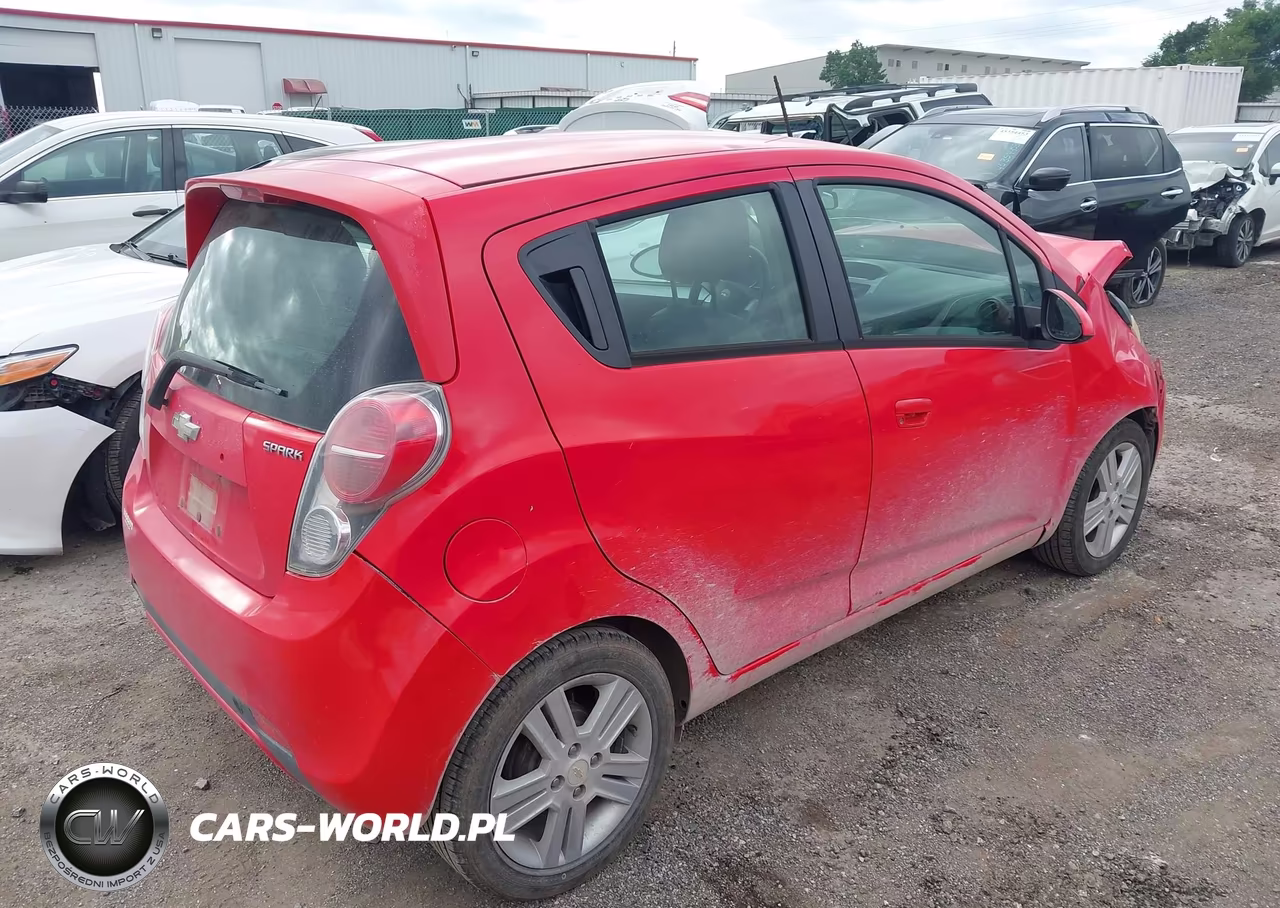 2013 Chevrolet Spark Ls Auto VIN:KL8CB6S91DC597145 - 4