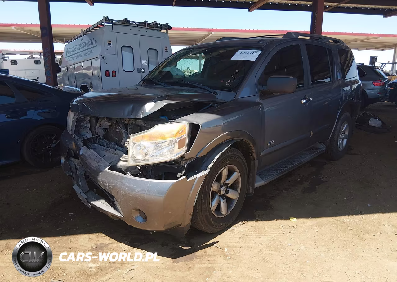 2015 Nissan Armada Sv VIN:5N1AA0ND4FN622167 - 2