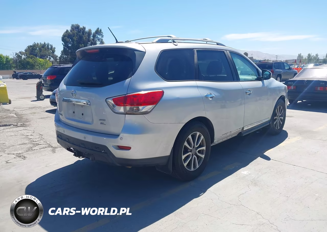 2013 Nissan Pathfinder Sl VIN:5N1AR2MMXDC604772 - 4