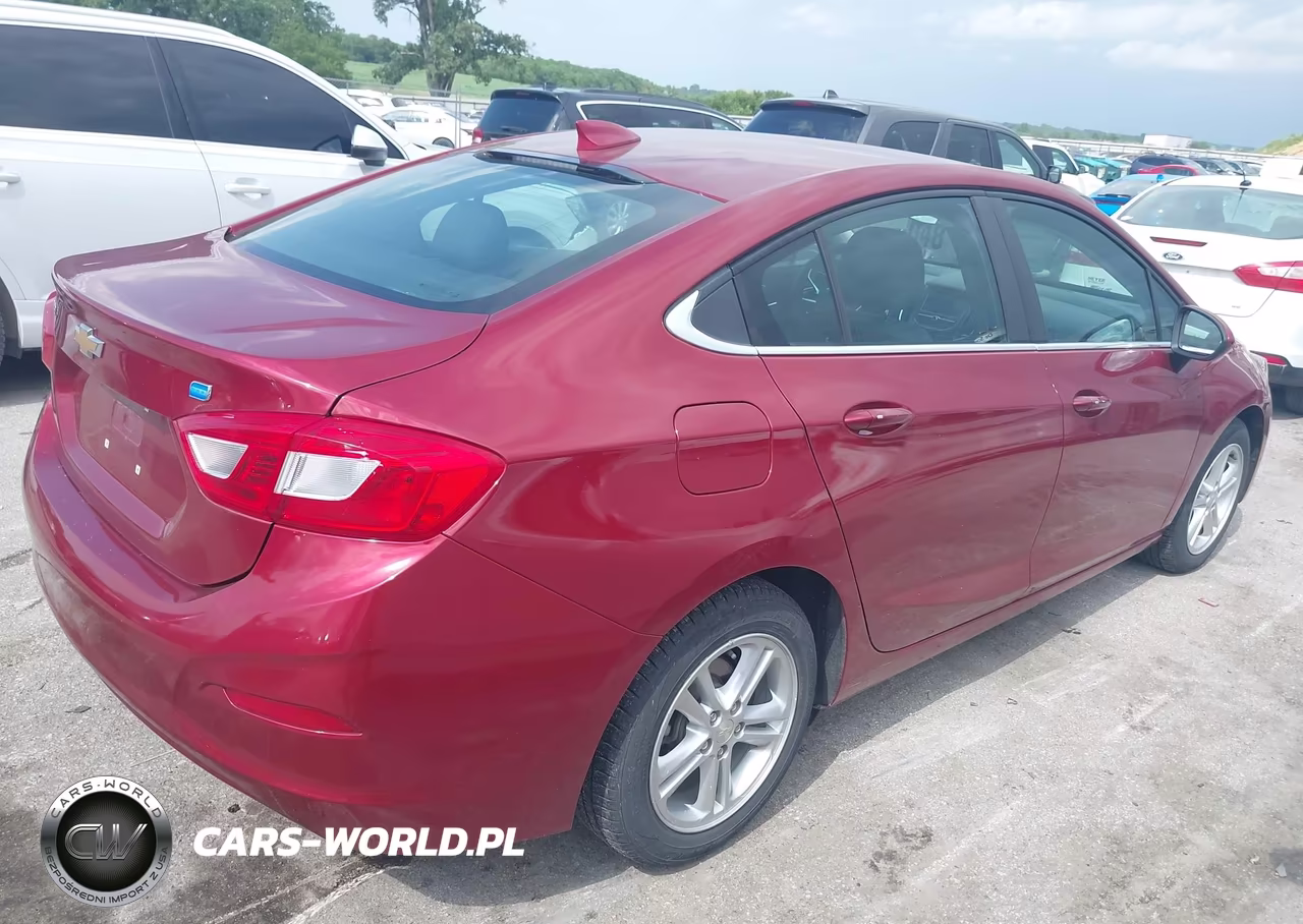 2017 Chevrolet Cruze Lt Auto VIN:1G1BH5SE9H7261467 - 4
