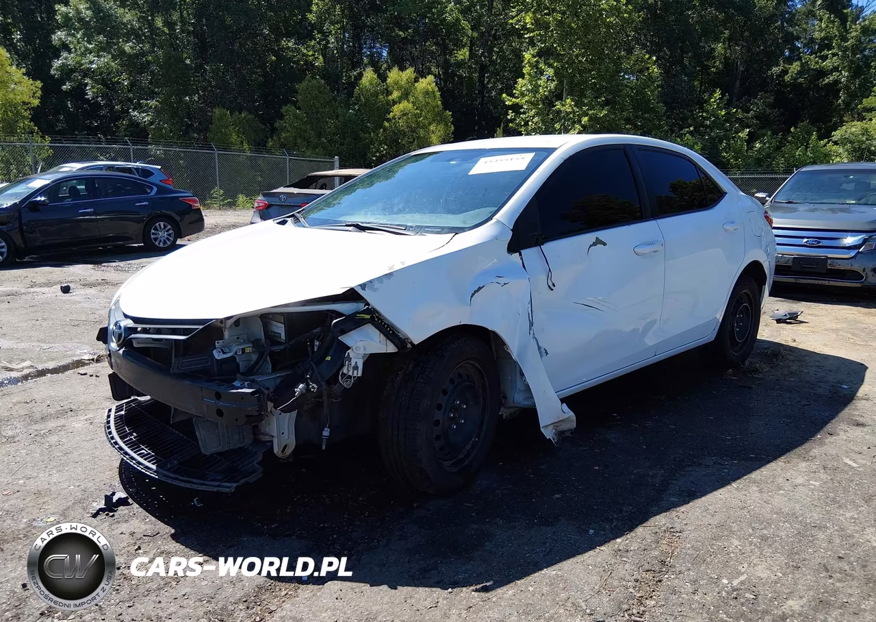 2016 Toyota Corolla Le VIN:5YFBURHE9GP431213 - 2