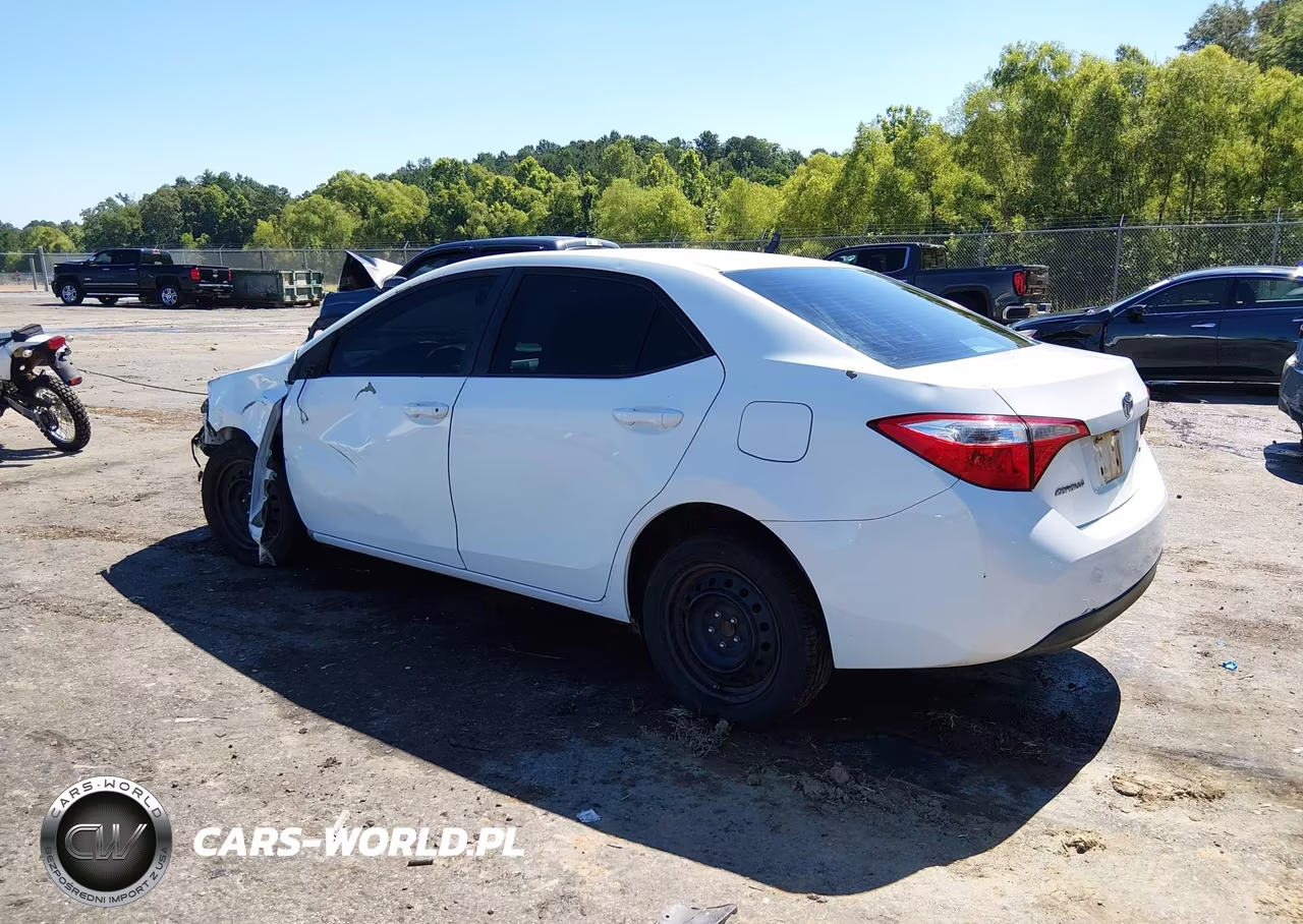 2016 Toyota Corolla Le VIN:5YFBURHE9GP431213 - 3