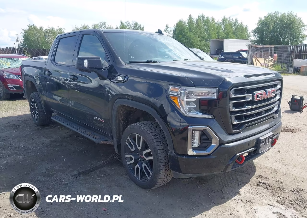 2021 GMC Sierra 1500 4Wd Short Box At4 VIN:3GTU9EET7MG297583 - 1