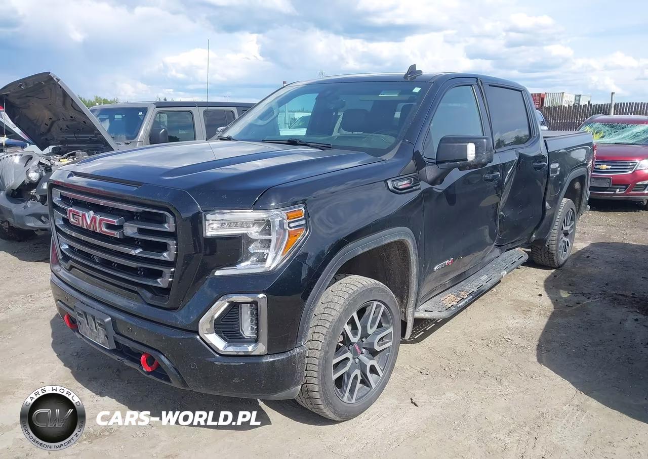 2021 GMC Sierra 1500 4Wd Short Box At4 VIN:3GTU9EET7MG297583 - 2