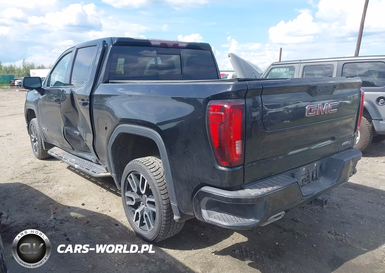 2021 GMC Sierra 1500 4Wd Short Box At4 VIN:3GTU9EET7MG297583 - 3