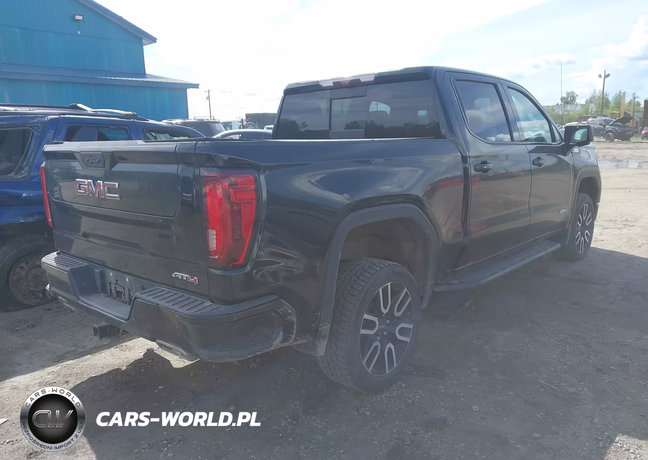 2021 GMC Sierra 1500 4Wd Short Box At4 VIN:3GTU9EET7MG297583 - 4