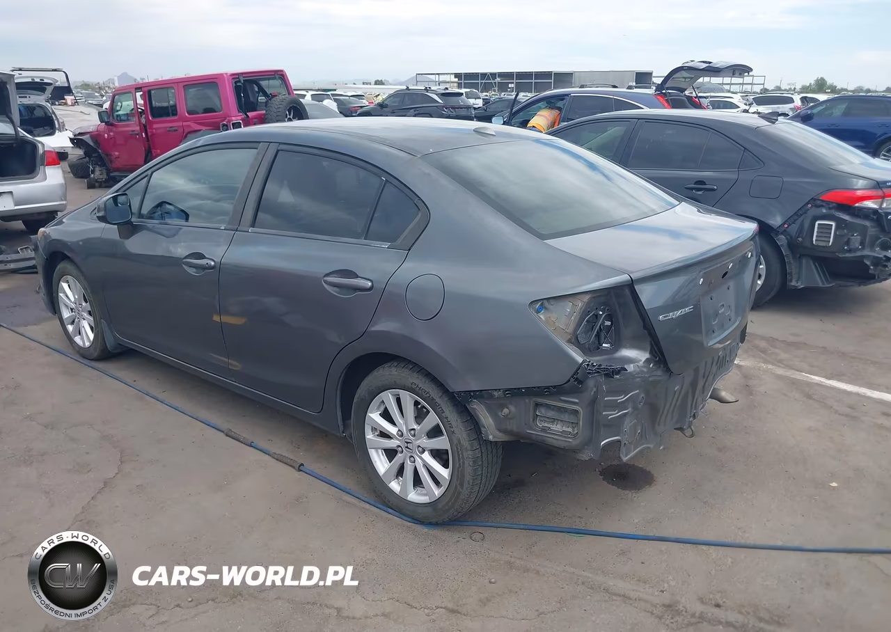 2012 Honda Civic Ex-L VIN:2HGFB2F93CH515646 - 3