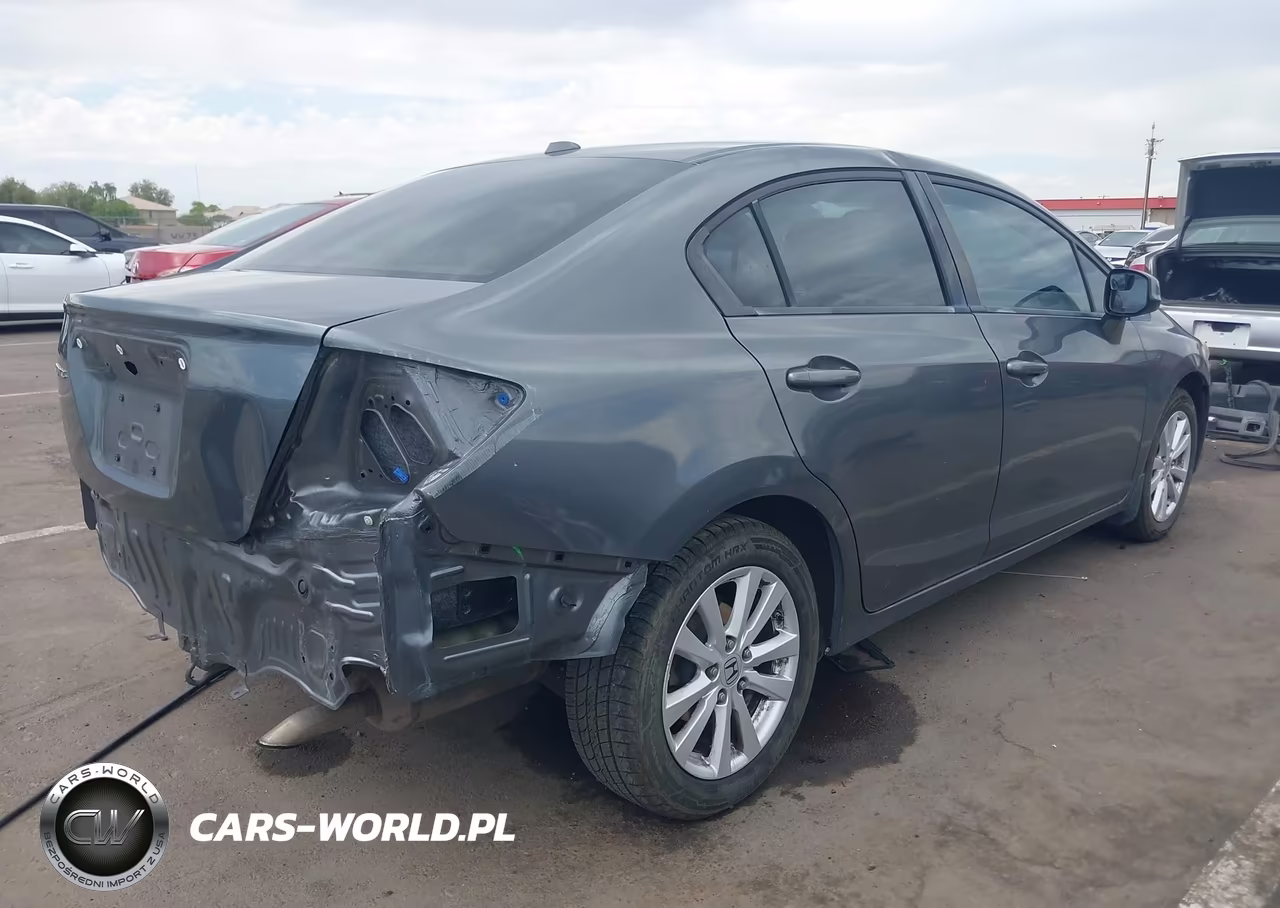 2012 Honda Civic Ex-L VIN:2HGFB2F93CH515646 - 4