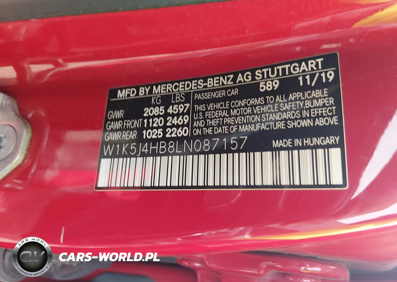 2020 Mercedes-Benz Cla 250 4Matic VIN:W1K5J4HB8LN087157 - 9
