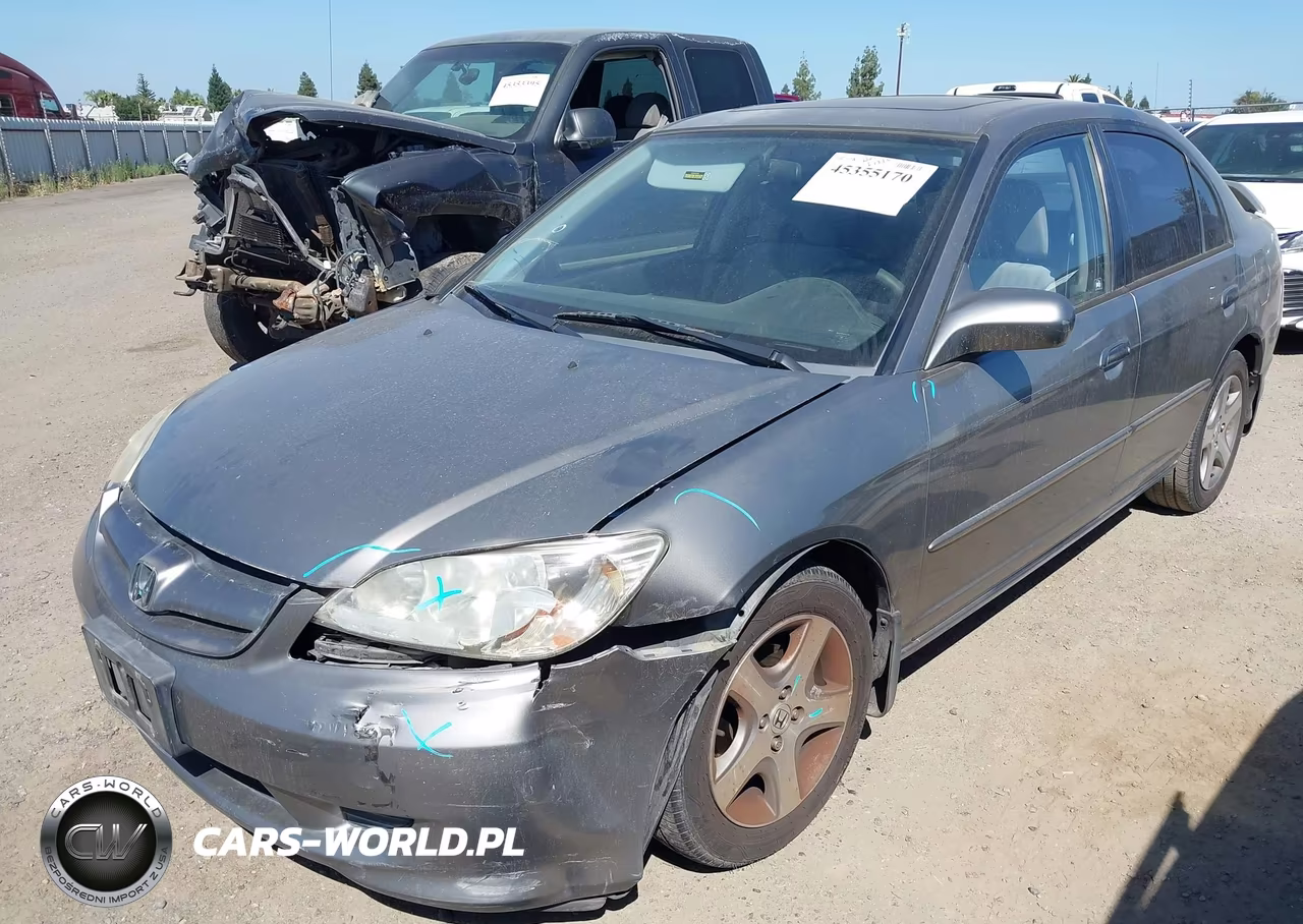 2005 Honda Civic Ex VIN:JHMES26715S001555 - 2