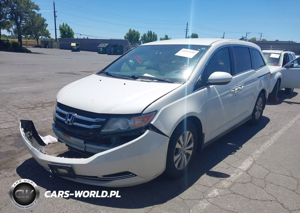 2017 Honda Odyssey Se VIN:5FNRL5H36HB009809 - 2