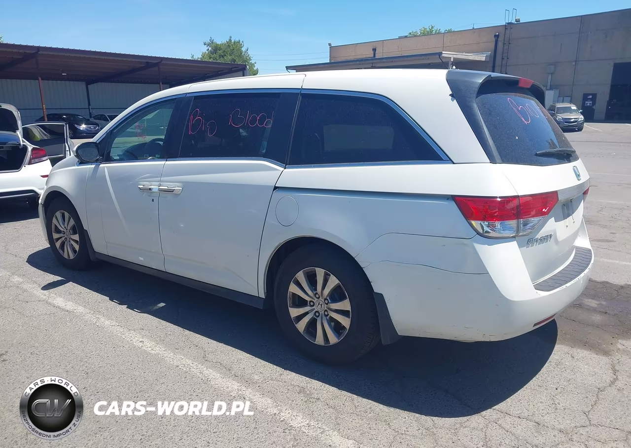 2017 Honda Odyssey Se VIN:5FNRL5H36HB009809 - 3