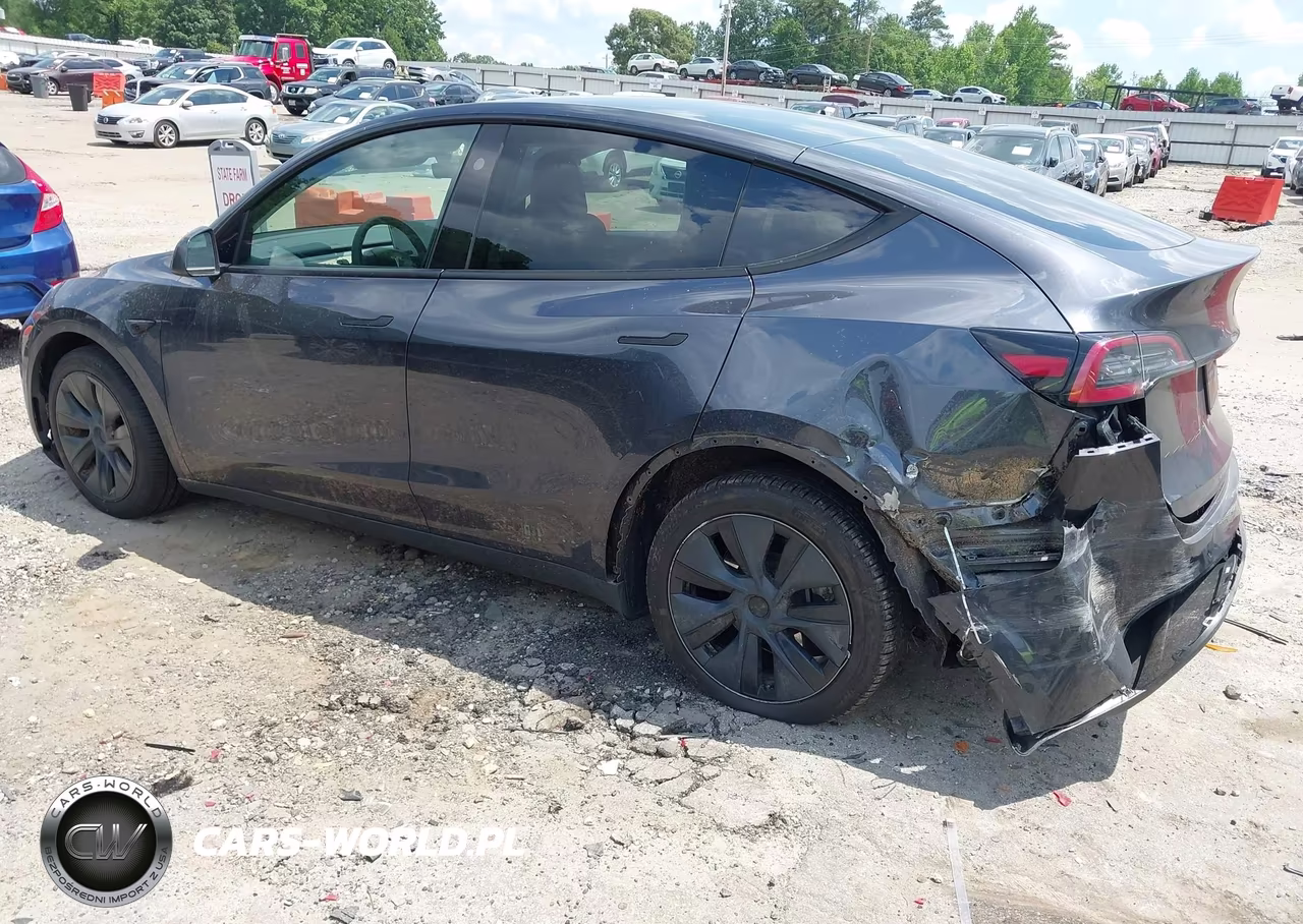 2024 Tesla Model Y Long Range Dual Motor All-Wheel Drive VIN:7SAYGDEE8RA310308 - 3