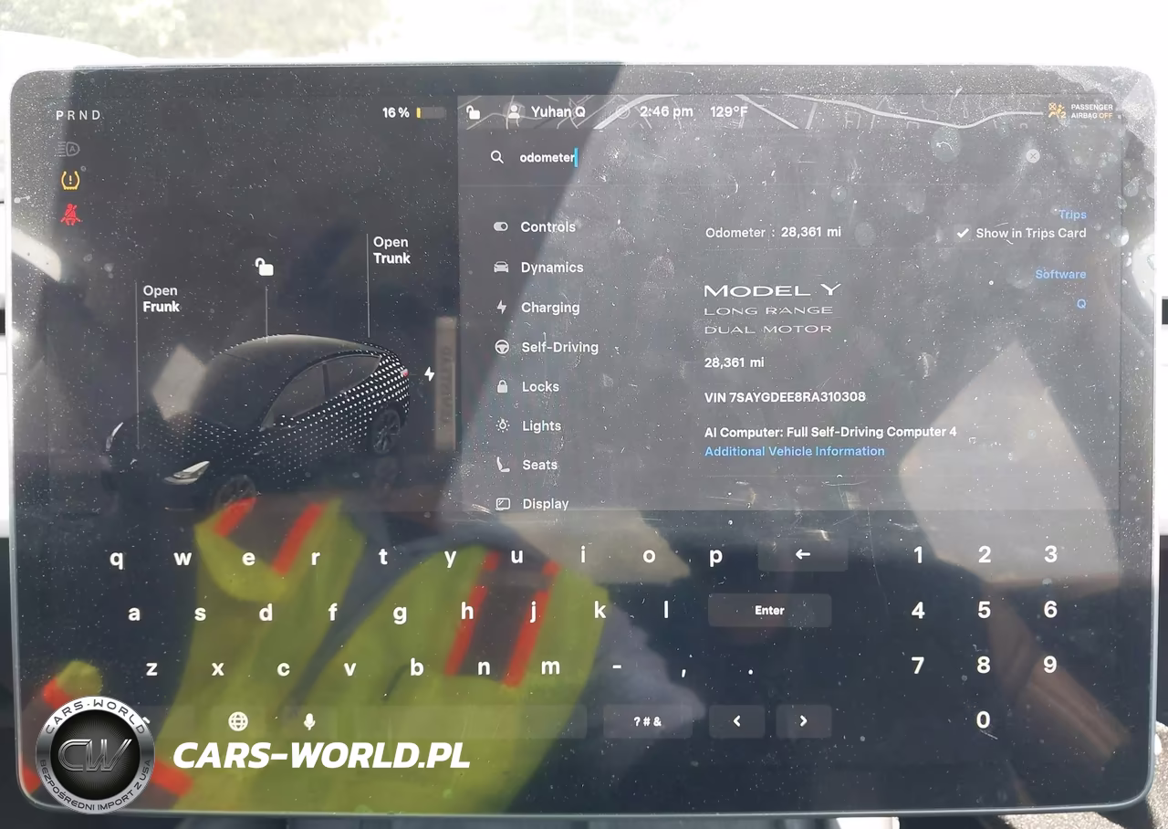 2024 Tesla Model Y Long Range Dual Motor All-Wheel Drive VIN:7SAYGDEE8RA310308 - 7