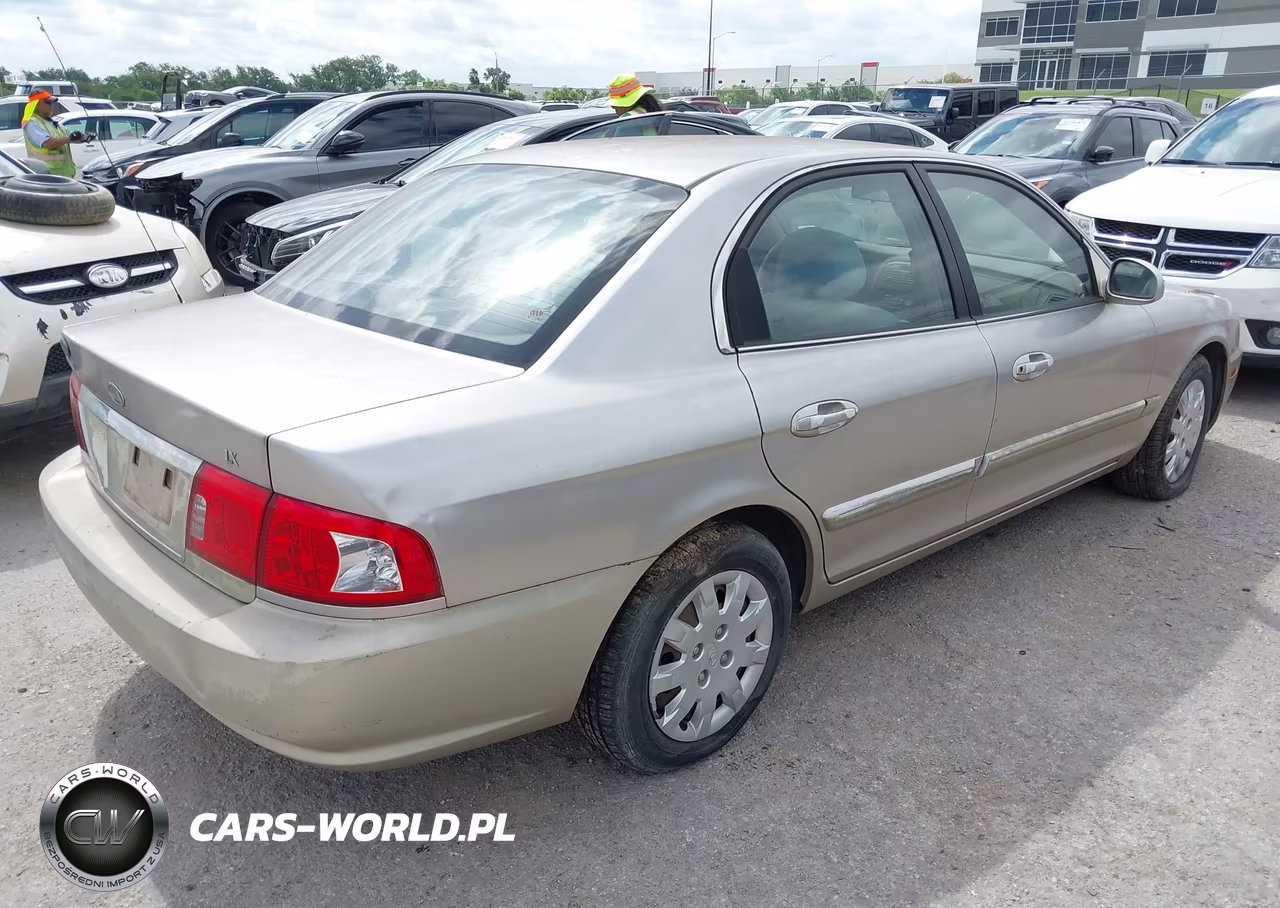 2004 Kia Optima Ex-Lx VIN:KNAGD126645294519 - 4