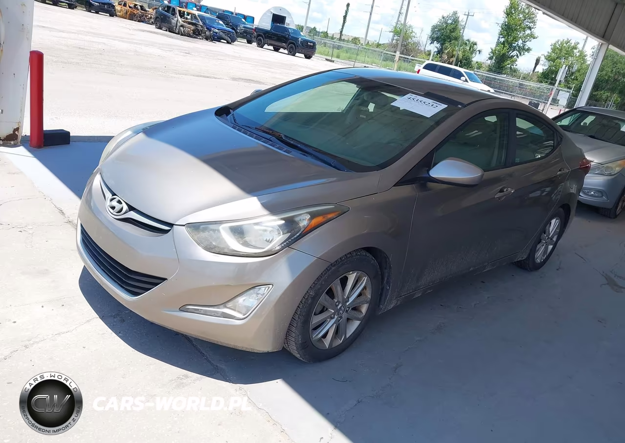 2015 Hyundai Elantra Se VIN:5NPDH4AE8FH559058 - 2