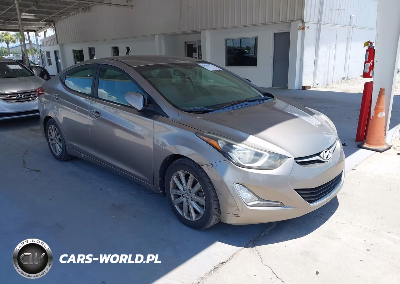 2015 Hyundai Elantra Se VIN:5NPDH4AE8FH559058 - 6