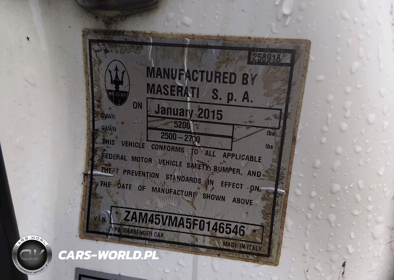 2015 Maserati Granturismo Mc-Mc Centennial-Sport VIN:ZAM45VMA5F0146546 - 9