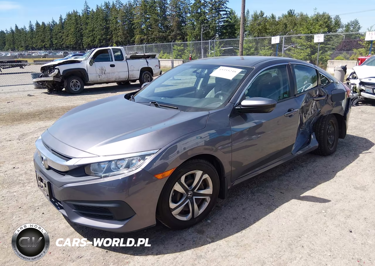 2016 Honda Civic Lx VIN:2HGFC2F54GH537512 - 2