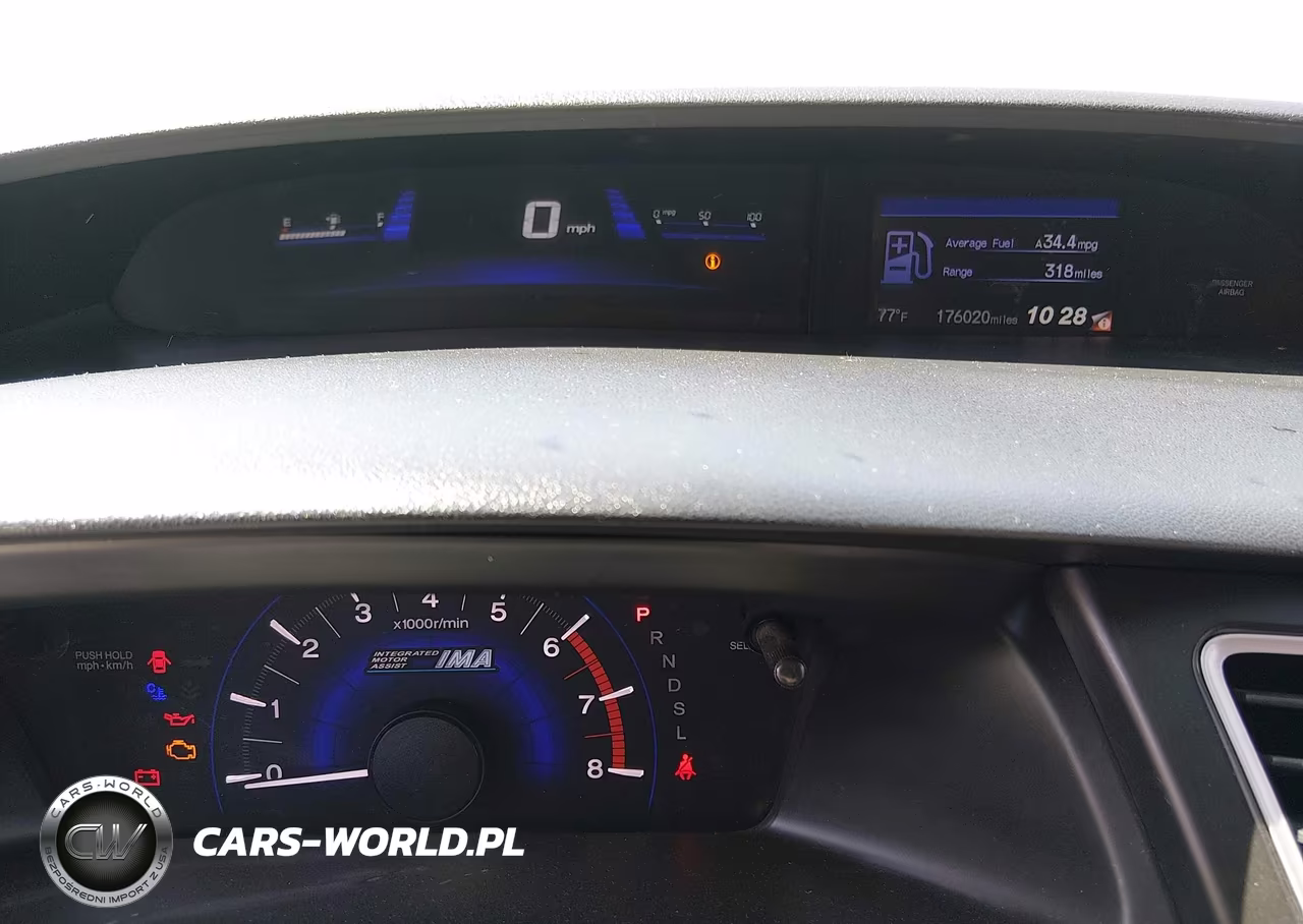2013 Honda Civic Hybrid VIN:19XFB4F36DE203288 - 7