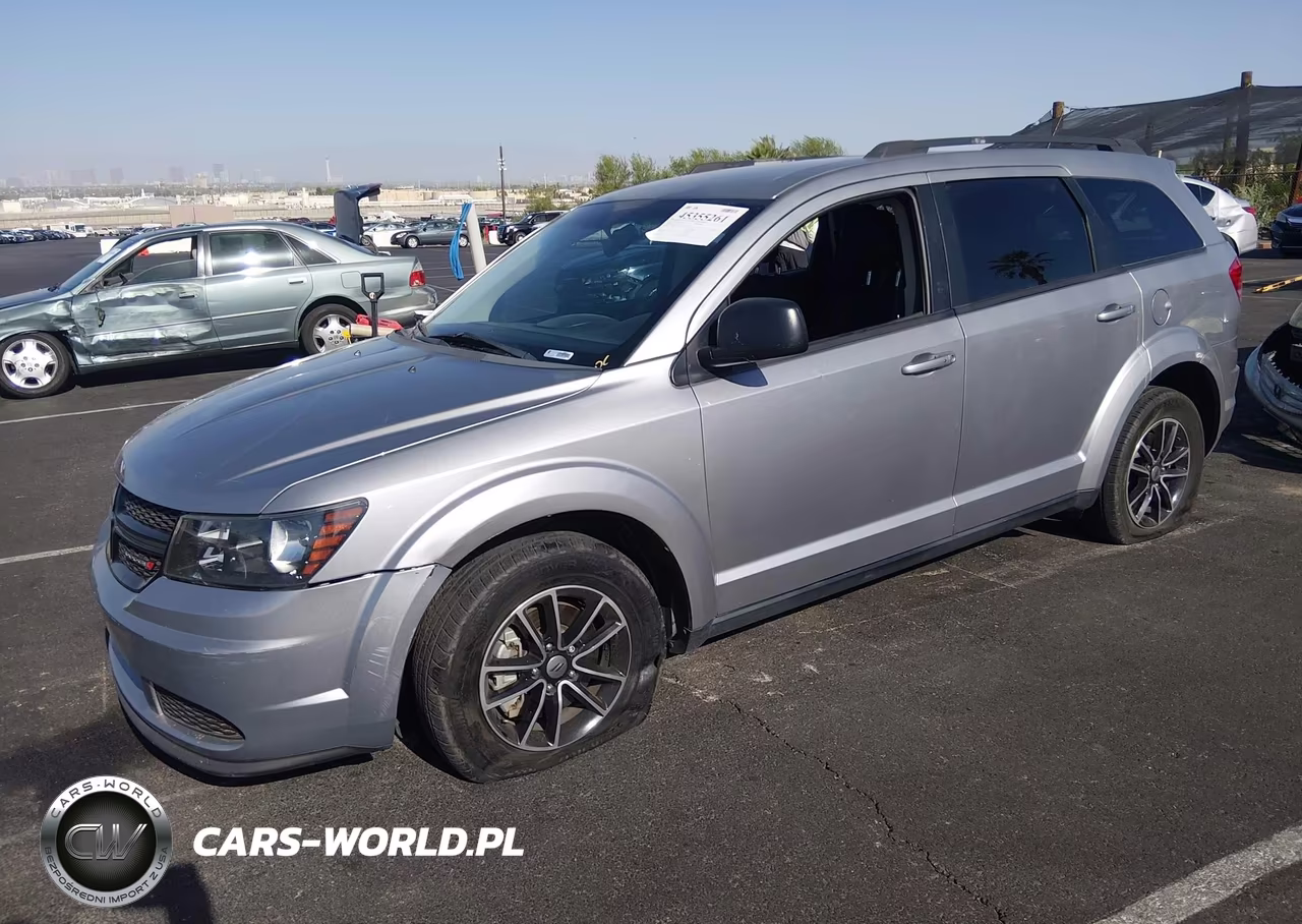 2018 Dodge Journey Se VIN:3C4PDCAB5JT274836 - 2