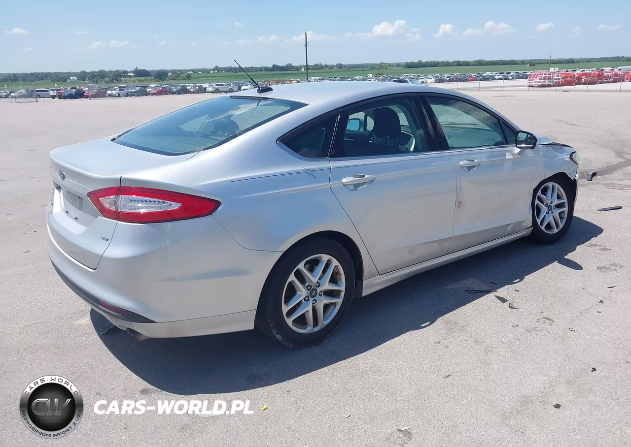 2014 Ford Fusion Se VIN:1FA6P0H72E5356666 - 4
