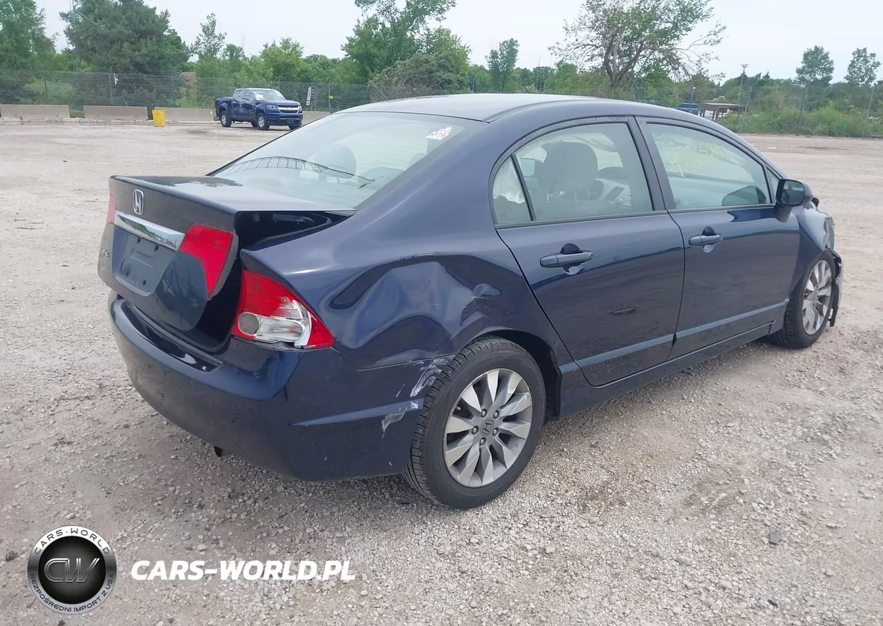 2010 Honda Civic Ex VIN:19XFA1F87AE004162 - 4