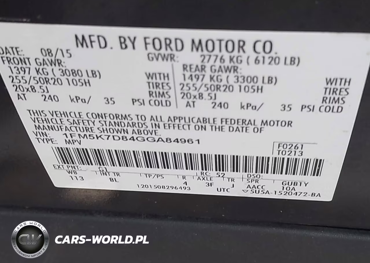2016 Ford Explorer Xlt VIN:1FM5K7D84GGA84961 - 9