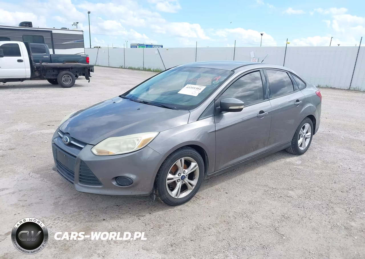 2014 Ford Focus Se VIN:1FADP3F21EL236126 - 2