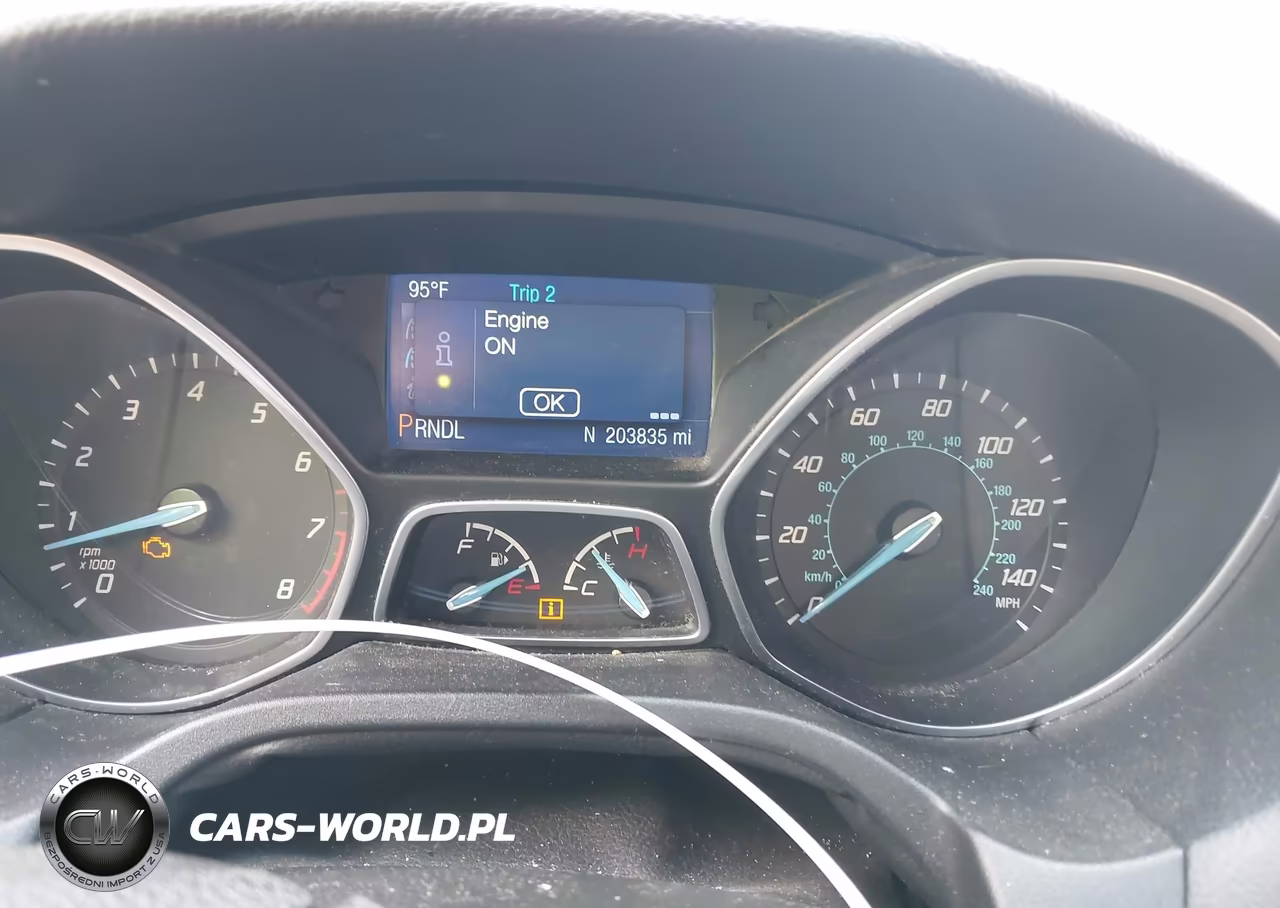 2014 Ford Focus Se VIN:1FADP3F21EL236126 - 7