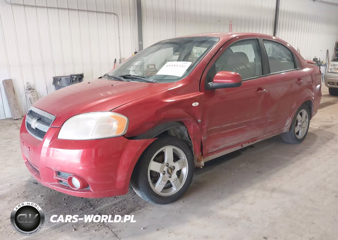 2007 Chevrolet Aveo Lt VIN:KL1TG56647B137790 - 2