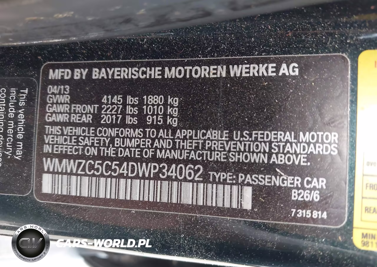 2013 Mini Countryman Cooper S VIN:WMWZC5C54DWP34062 - 9