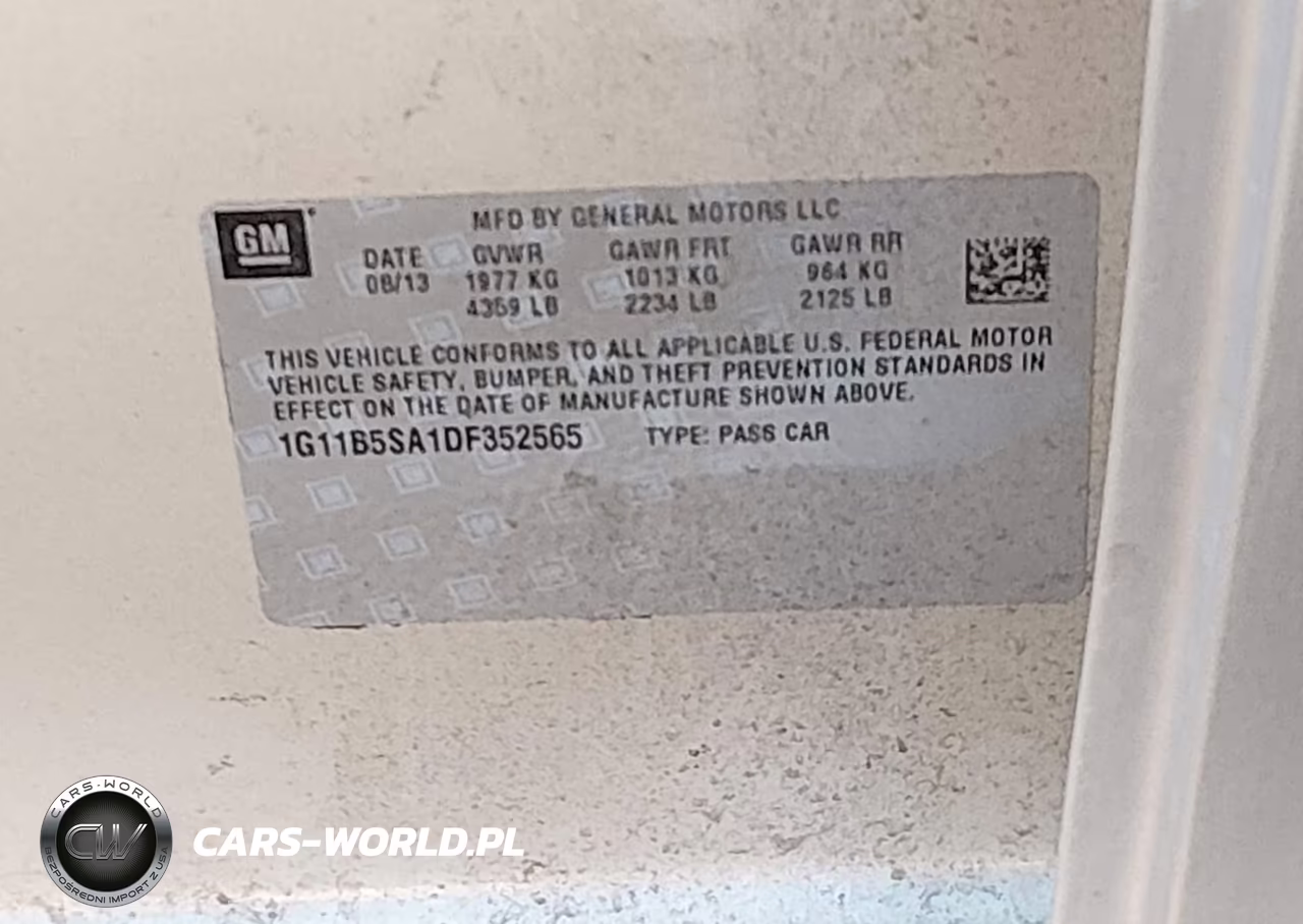 2013 Chevrolet Malibu 1Ls VIN:1G11B5SA1DF352565 - 9