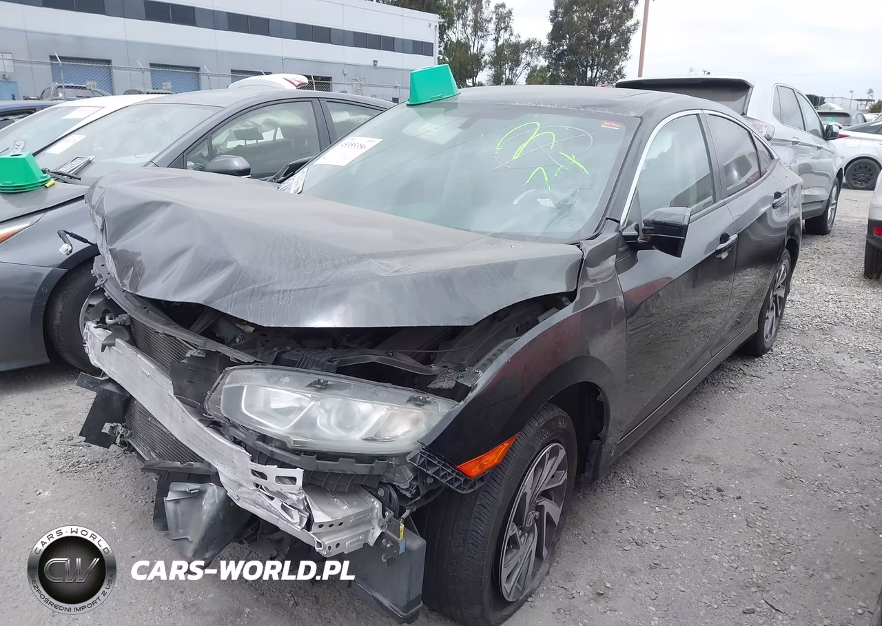 2018 Honda Civic Ex VIN:2HGFC2F78JH591601 - 2
