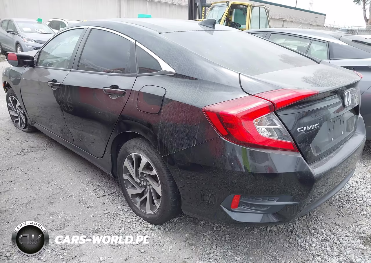 2018 Honda Civic Ex VIN:2HGFC2F78JH591601 - 3