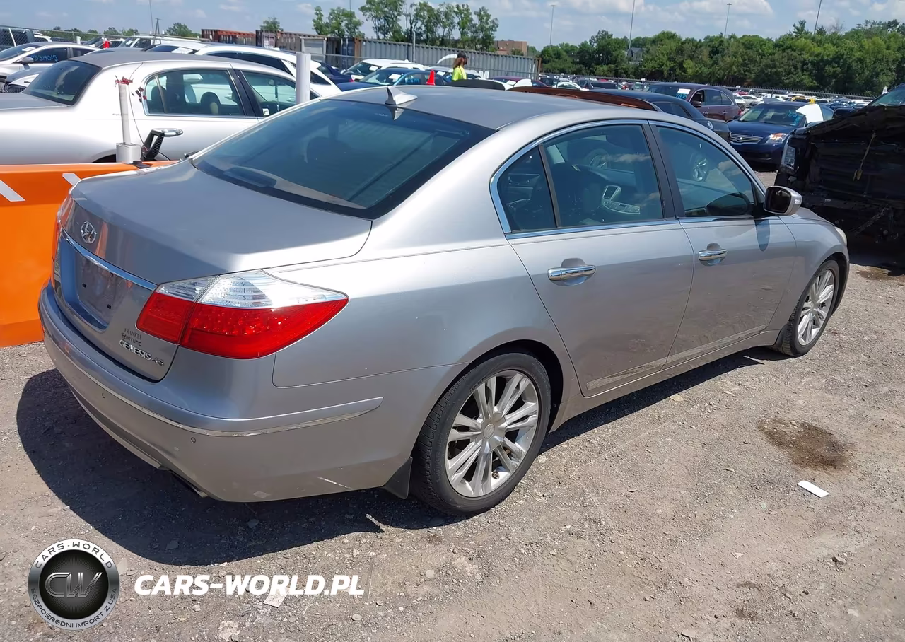 2009 Hyundai Genesis 4.6 VIN:KMHGC46F29U055298 - 4