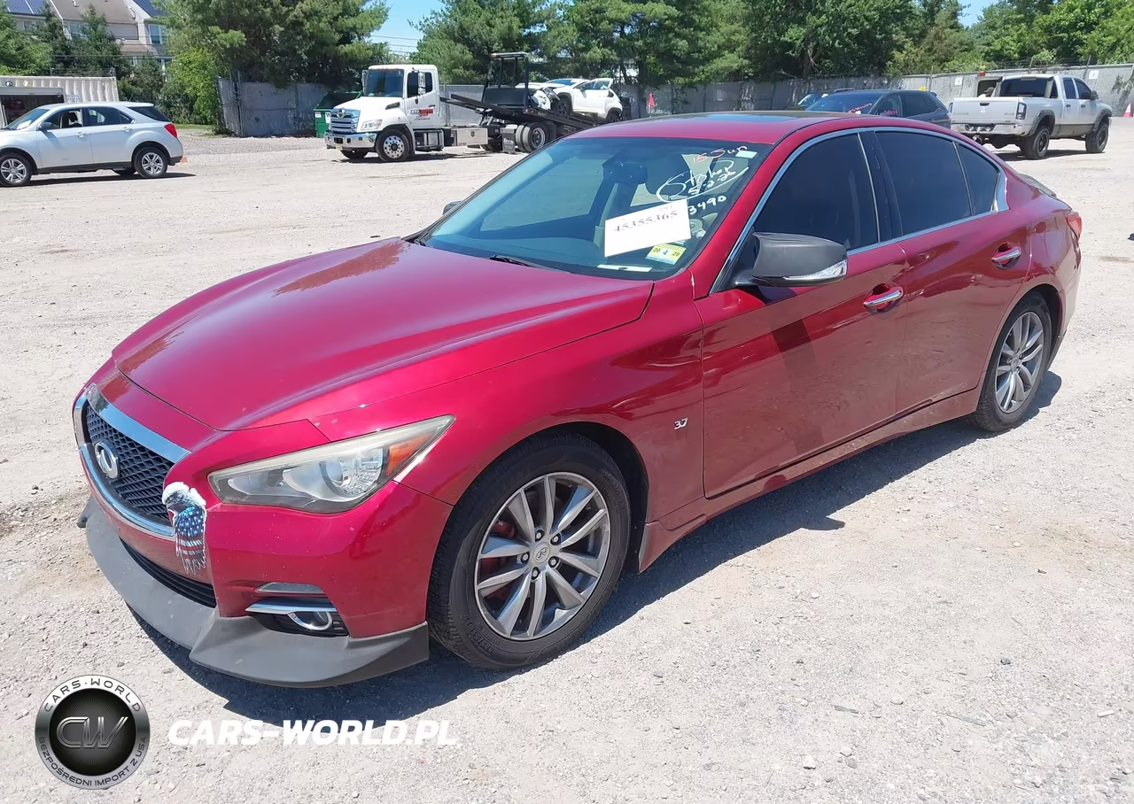 2015 Infiniti Q50 Premium VIN:JN1BV7AP4FM353490 - 2
