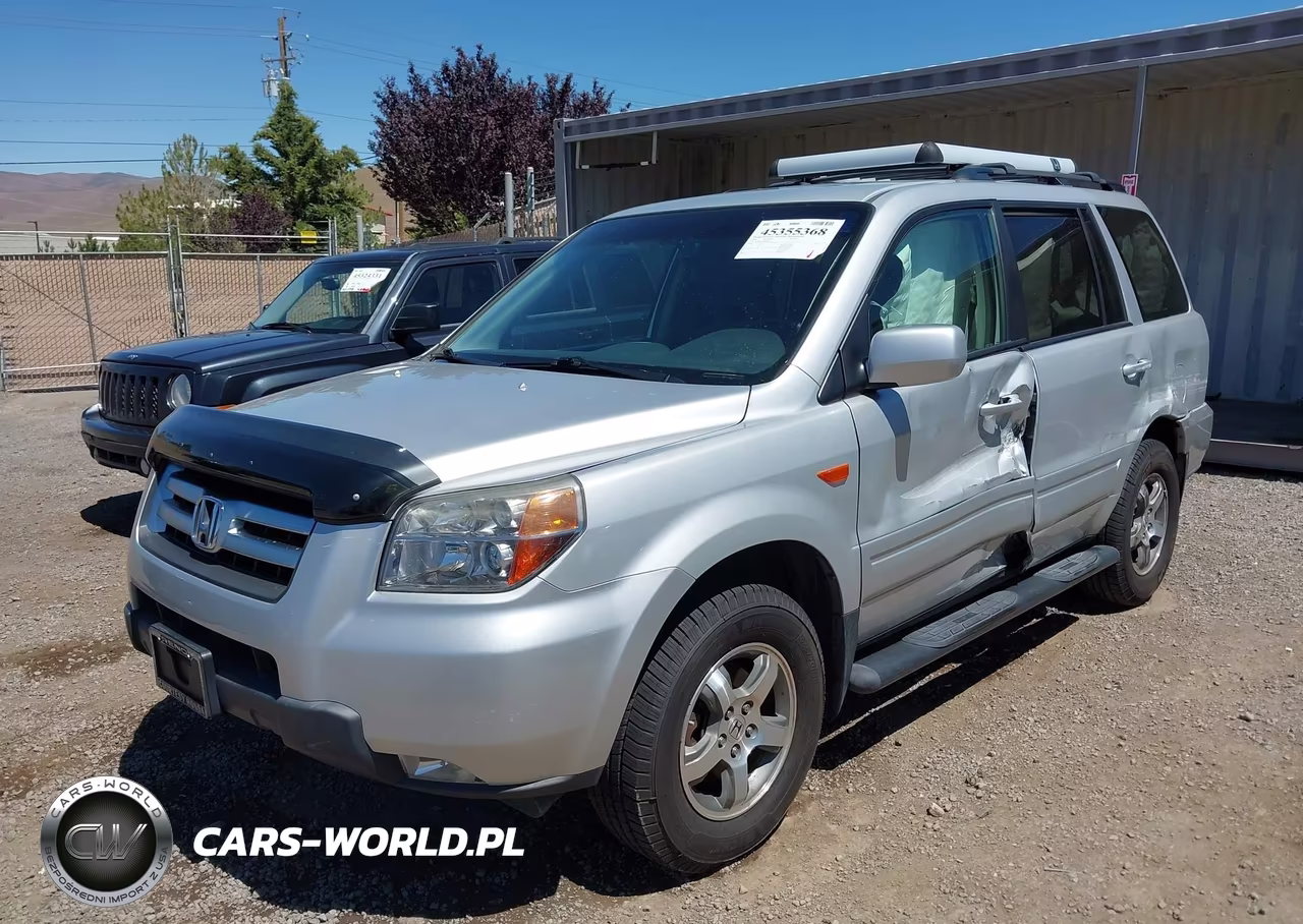 2008 Honda Pilot Se VIN:5FNYF18398B050754 - 2