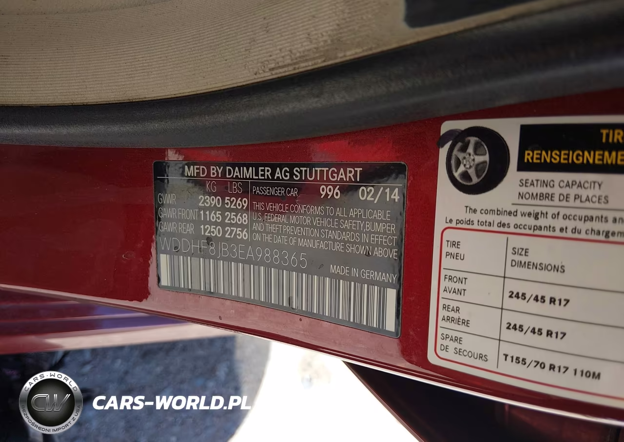 2014 Mercedes-Benz E 350 4Matic VIN:WDDHF8JB3EA988365 - 9