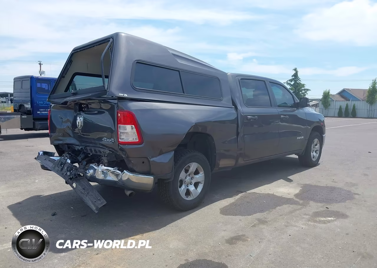 2021 Ram 1500 Big Horn 4X4 6'4 Box VIN:1C6RRFMG9MN618506 - 4
