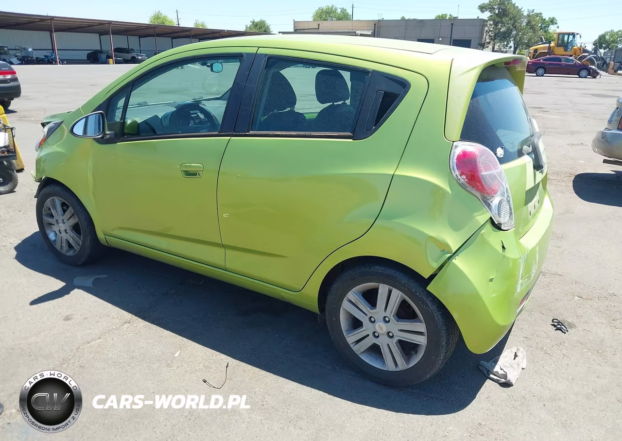 2013 Chevrolet Spark 1Lt Auto VIN:KL8CD6S92DC502876 - 3