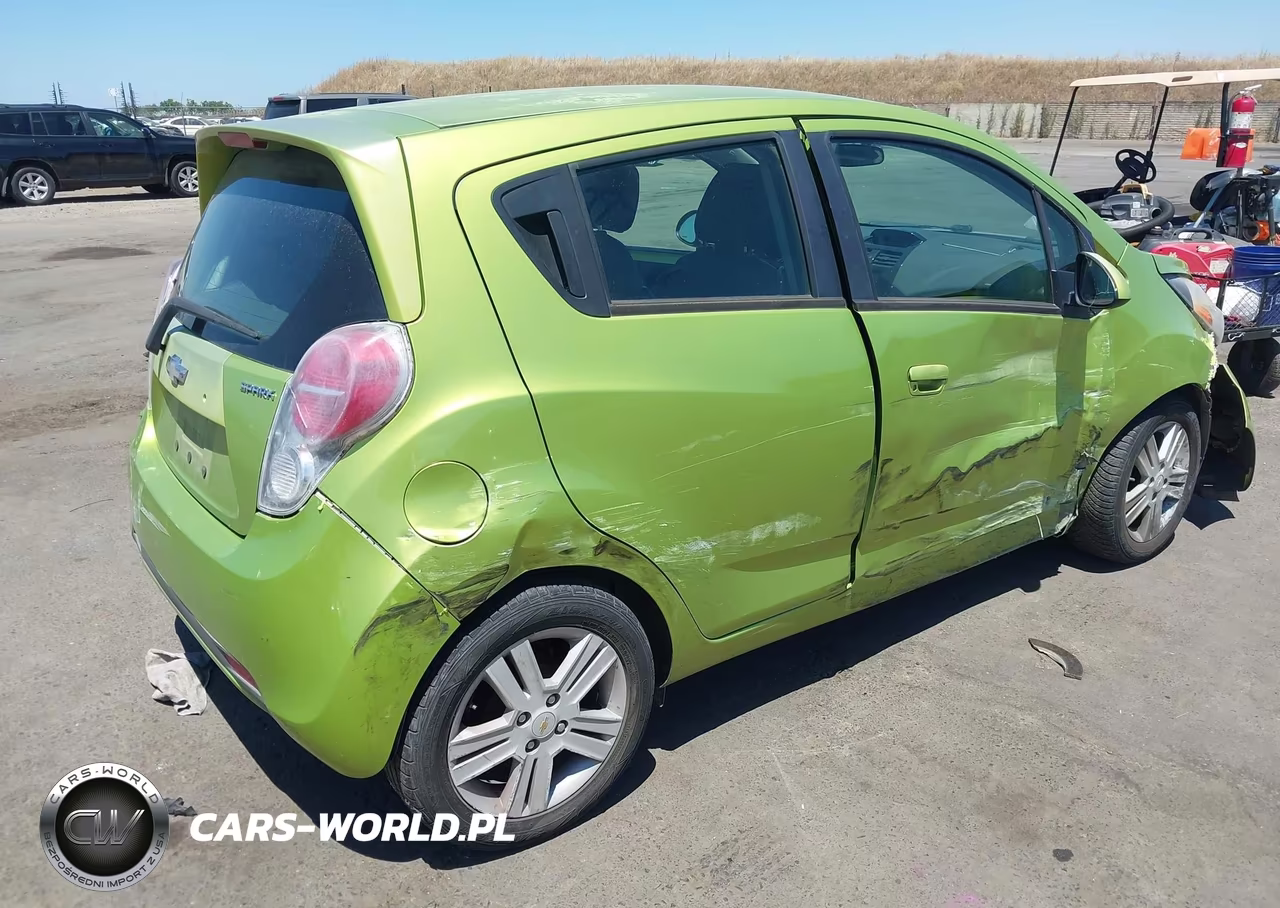 2013 Chevrolet Spark 1Lt Auto VIN:KL8CD6S92DC502876 - 4